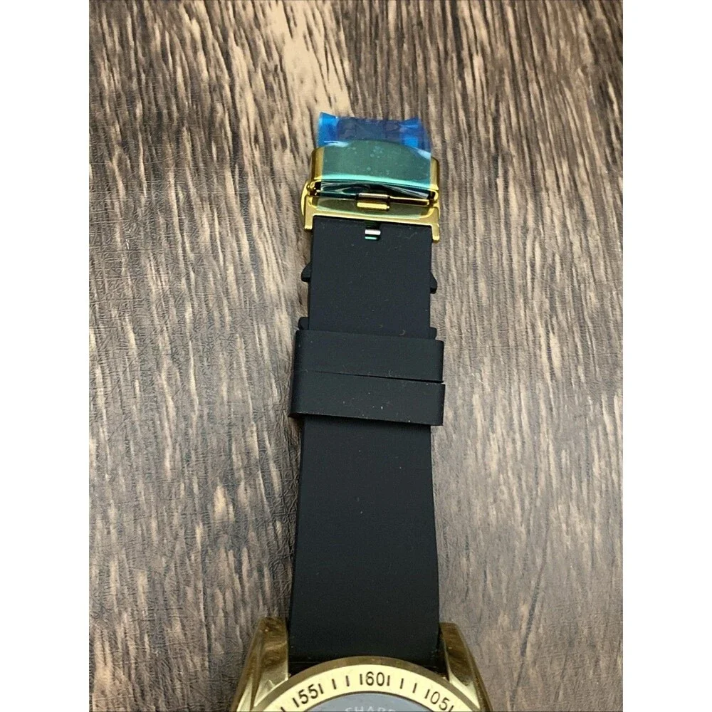 Sharp Gold and Black Digital Men’s Watch Mod New Battery, New Band
